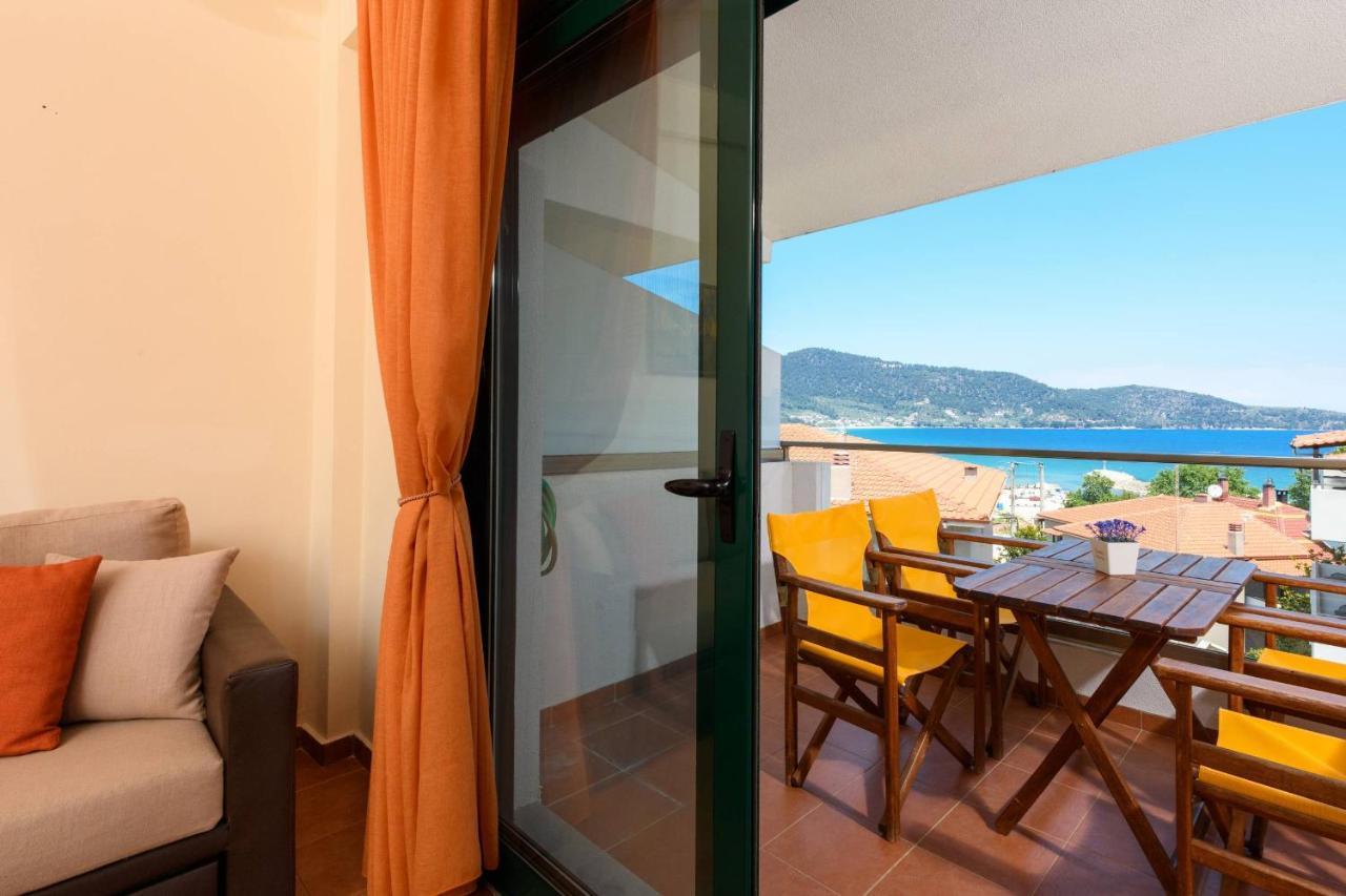 Zoe'S Sea View Apartment Skala Potamia  Zewnętrze zdjęcie
