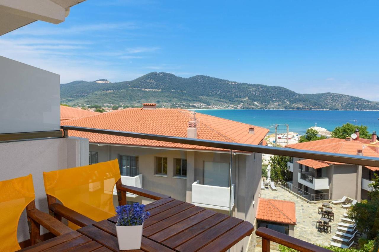 Zoe'S Sea View Apartment Skala Potamia  Zewnętrze zdjęcie