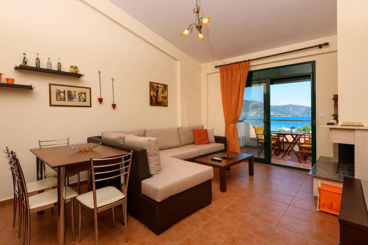 Zoe'S Sea View Apartment Skala Potamia  Zewnętrze zdjęcie