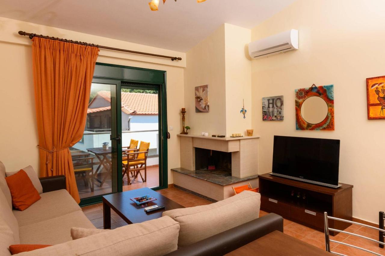 Zoe'S Sea View Apartment Skala Potamia  Zewnętrze zdjęcie